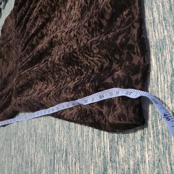 Modcloth Velvet Pattern Dress - Picture 7 of 7